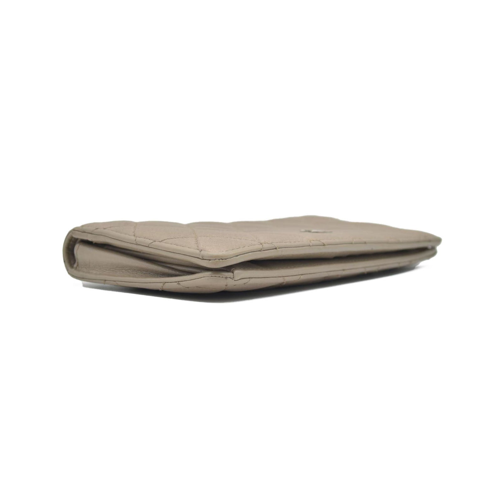 Chanel Bifold Wallet Beige CONSIGNMENT