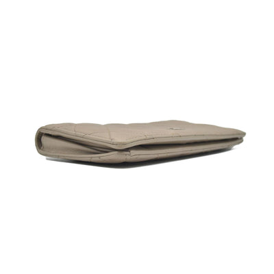 Chanel Bifold Wallet Beige CONSIGNMENT