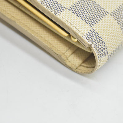 Louis Vuitton Damier Azur French Purse Wallet CONSIGNMENT