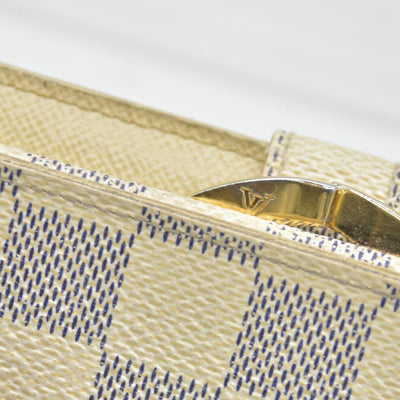 Louis Vuitton Damier Azur French Purse Wallet CONSIGNMENT