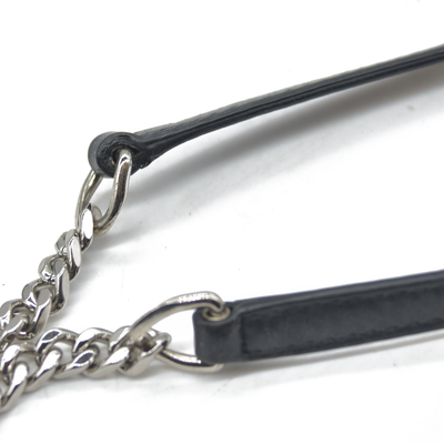 $2100 Saint Laurent Smooth Calfskin Classic Monogram Kate Tassel Chain Wallet Black