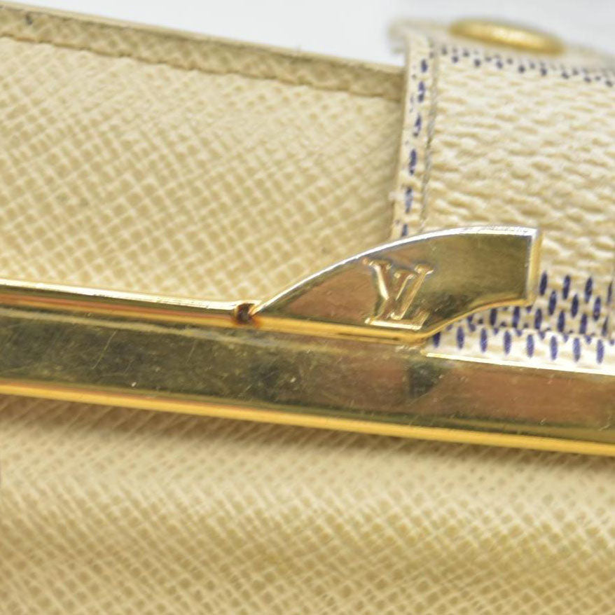 Louis Vuitton Damier Azur French Purse Wallet CONSIGNMENT