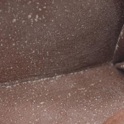 $430 Louis Vuitton Monogram Porte Monnaie Plat Coin Purse Wallet Brown