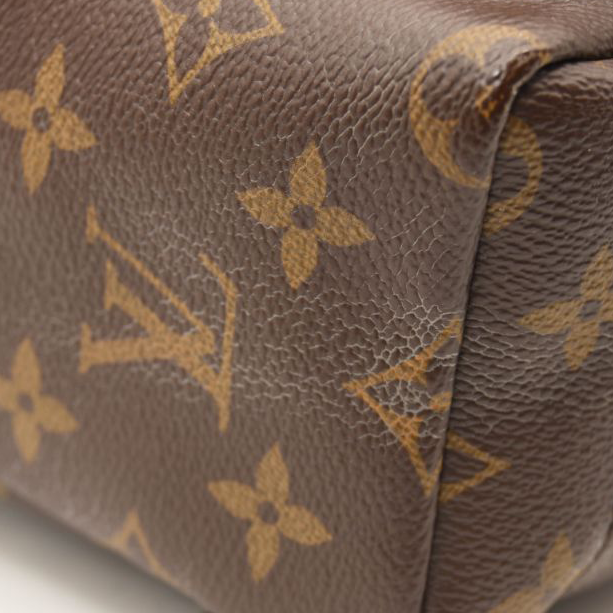 USED $2440 LOUIS VUITTON Monogram Palm Springs Backpack Mini Brown