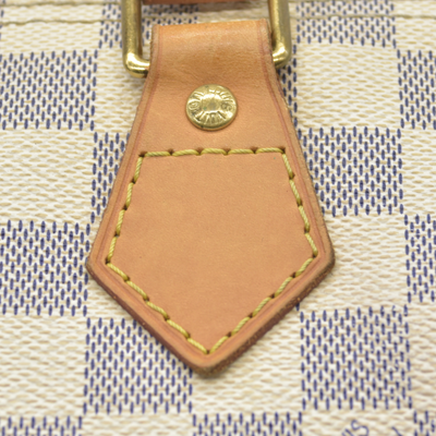 $1630 Louis Vuitton Damier Azur Speedy 30 DU4009