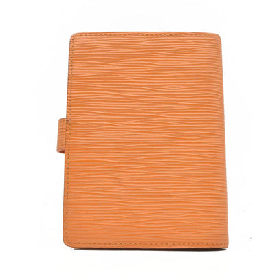$690 LOUIS VUITTON Epi Agenda PM Day Planner Cover Orange Mandarin CONSIGNMENT