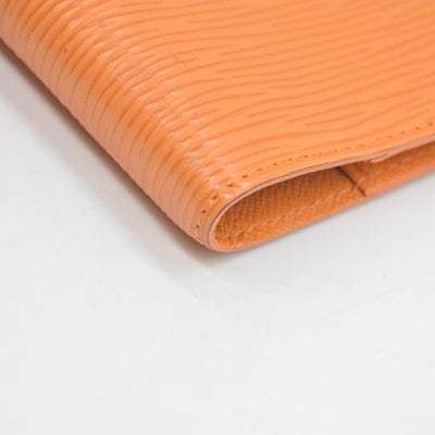 $690 LOUIS VUITTON Epi Agenda PM Day Planner Cover Orange Mandarin CONSIGNMENT