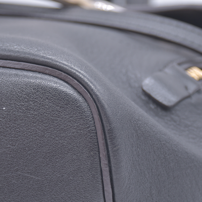 $1990 Chloe Suede Calfskin Medium Faye Backpack Black CONSIGNMENT