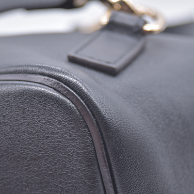 $1990 Chloe Suede Calfskin Medium Faye Backpack Black CONSIGNMENT