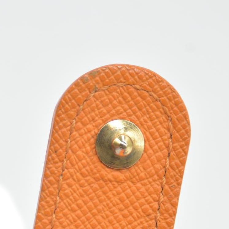 $690 LOUIS VUITTON Epi Agenda PM Day Planner Cover Orange Mandarin CONSIGNMENT