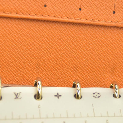 $690 LOUIS VUITTON Epi Agenda PM Day Planner Cover Orange Mandarin CONSIGNMENT