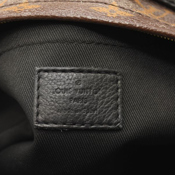 USED $2440 LOUIS VUITTON Monogram Palm Springs Backpack Mini Brown