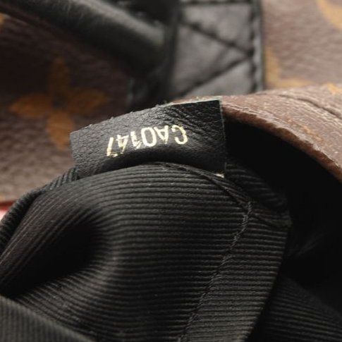 USED $2440 LOUIS VUITTON Monogram Palm Springs Backpack Mini Brown