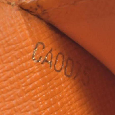 $690 LOUIS VUITTON Epi Agenda PM Day Planner Cover Orange Mandarin CONSIGNMENT