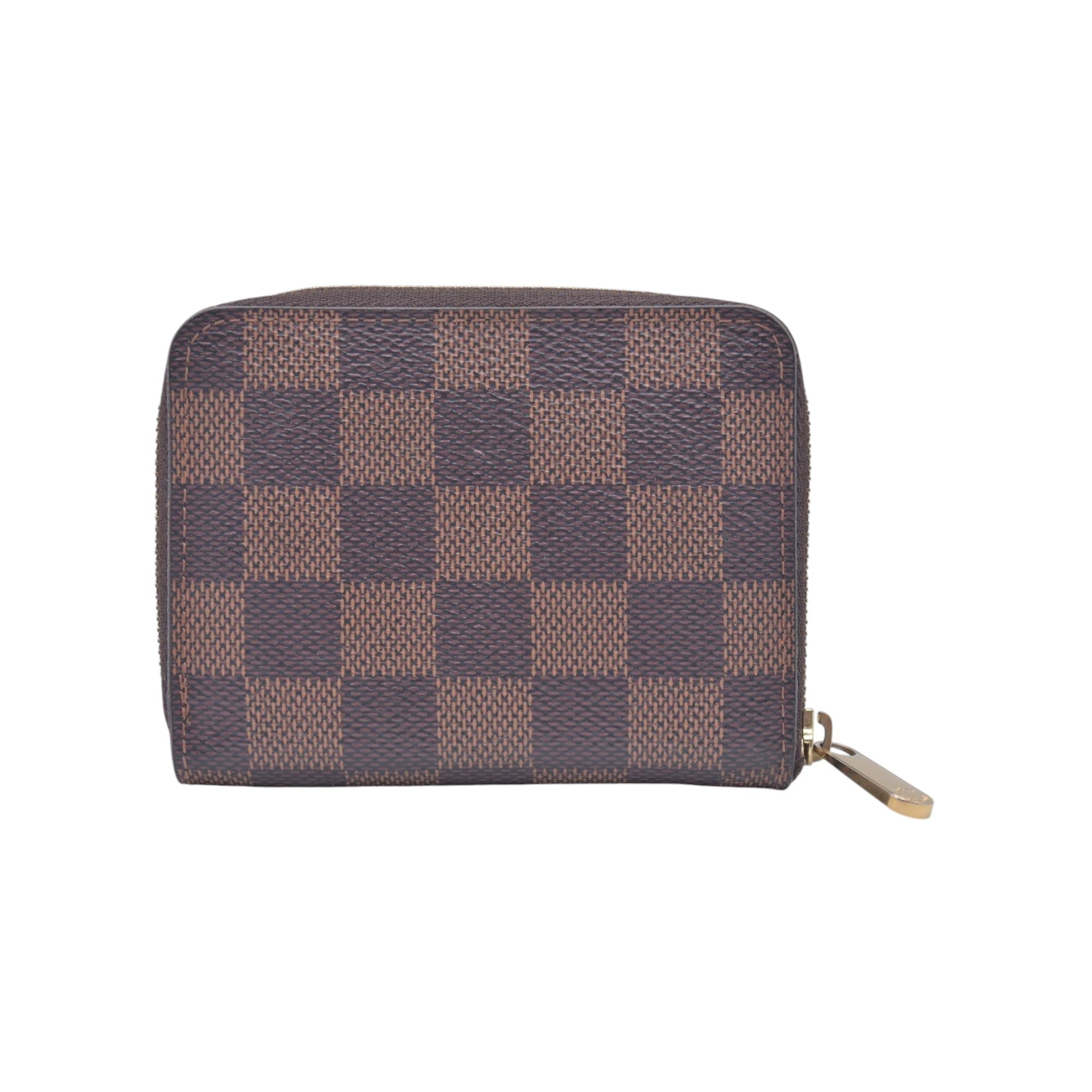 $560 2018 Louis Vuitton Damier Ebene Zippy Coin Purse SN0118 CONSIGNMENT