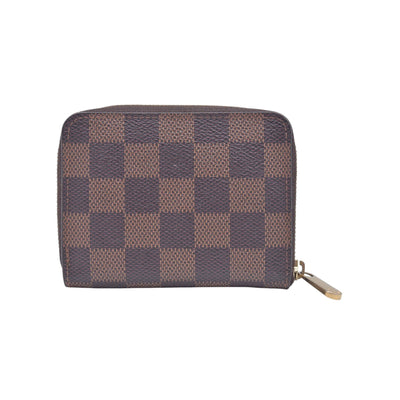 $560 2018 Louis Vuitton Damier Ebene Zippy Coin Purse SN0118 CONSIGNMENT
