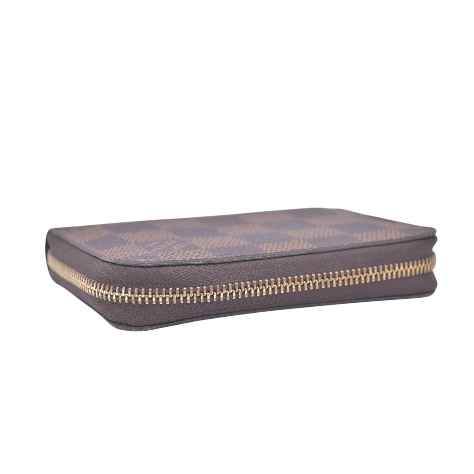 $560 2018 Louis Vuitton Damier Ebene Zippy Coin Purse SN0118 CONSIGNMENT