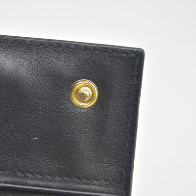 $440 MIU MIU Logo Patent Leather 6 Ring Key Case Black CONSIGNMENT
