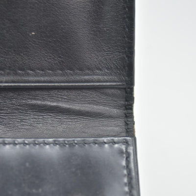 $440 MIU MIU Logo Patent Leather 6 Ring Key Case Black CONSIGNMENT
