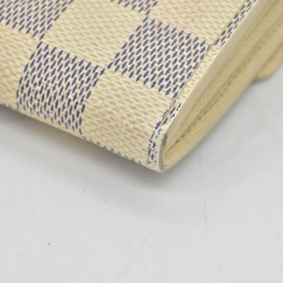 $670 Louis Vuitton Damier Azur Sarah Wallet CONSIGNMENT