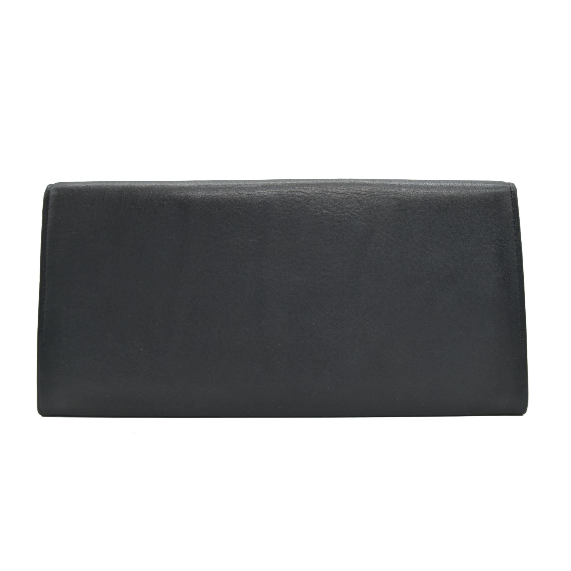 YSL Yves Saint Laurent Leather Continental Wallet CONSIGNMENT