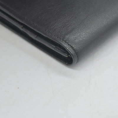 YSL Yves Saint Laurent Leather Continental Wallet CONSIGNMENT
