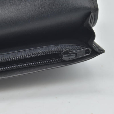 YSL Yves Saint Laurent Leather Continental Wallet CONSIGNMENT