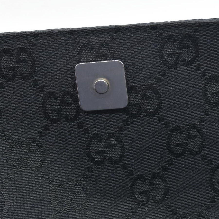 $1500 GUCCI GG Backpack  Black Jacquard Leather
