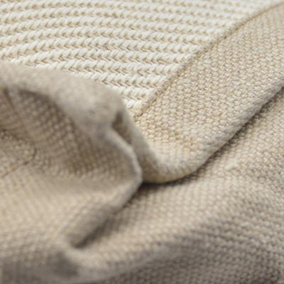 $2000 SAINT LAURENT Linen Calfskin Small Rive Gauche Tote Beige Sea Salt