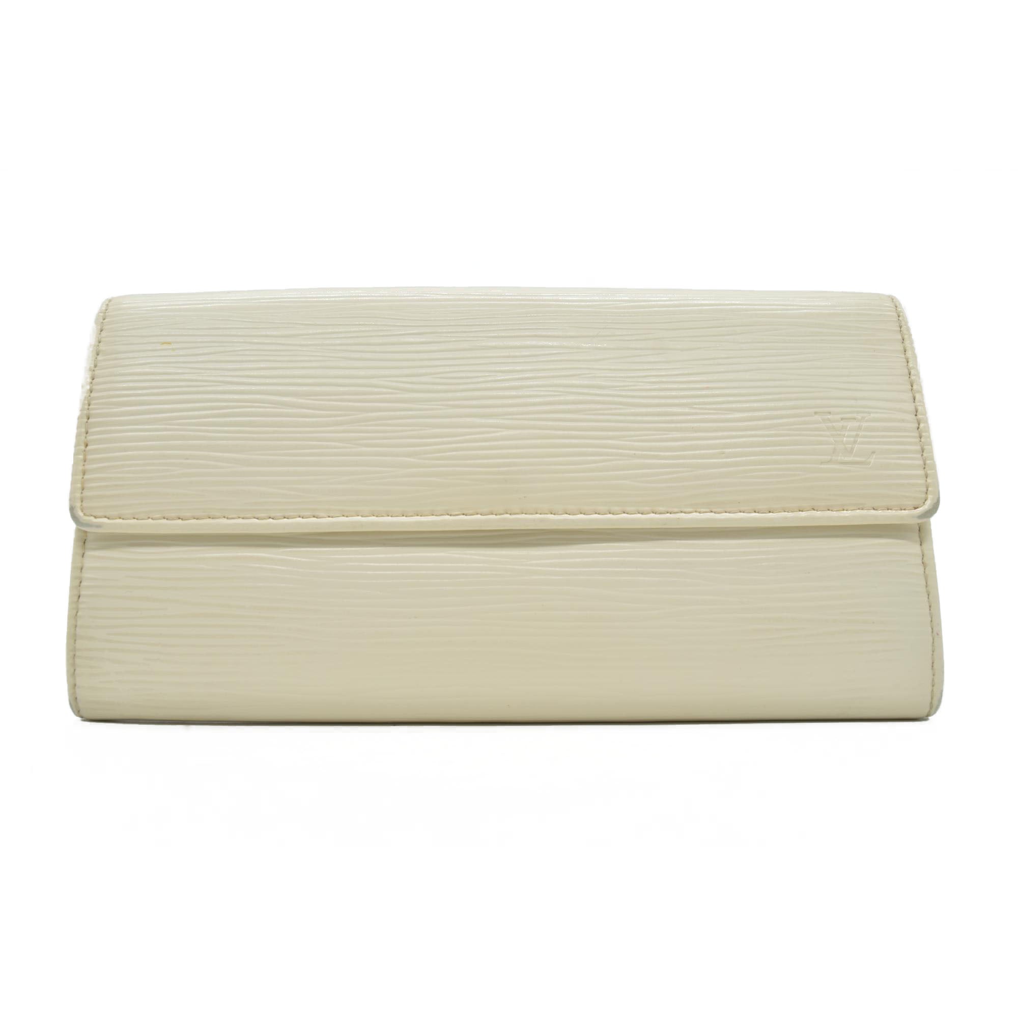Louis Vuitton Epi Sarah Wallet Ivory CONSIGNMENT
