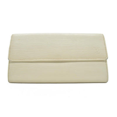 Louis Vuitton Epi Sarah Wallet Ivory CONSIGNMENT
