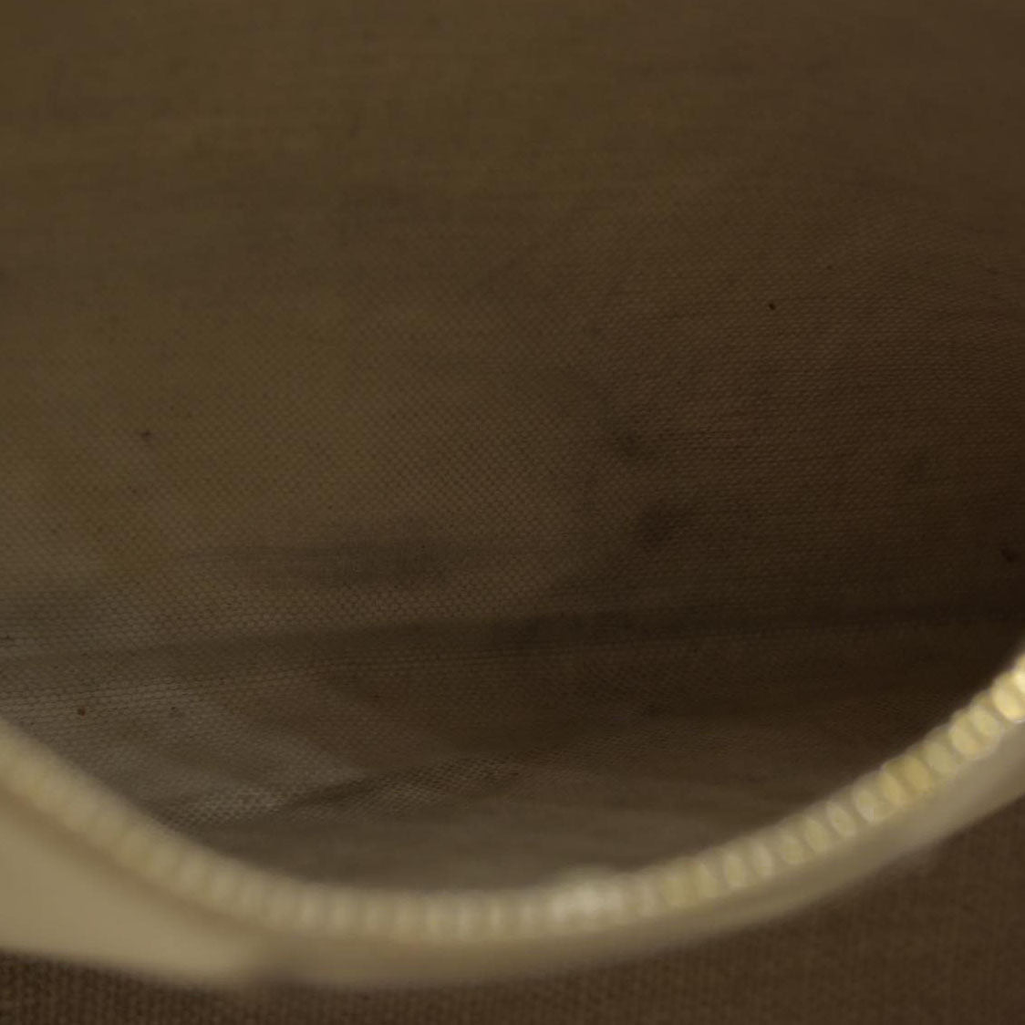 $2000 SAINT LAURENT Linen Calfskin Small Rive Gauche Tote Beige Sea Salt