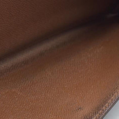 AUCTION $720 Louis Vuitton Monogram Portefeiulle Sarah Long Bifold Wallet Brown CA0934