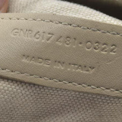 $2000 SAINT LAURENT Linen Calfskin Small Rive Gauche Tote Beige Sea Salt