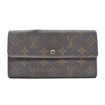 AUCTION $725 Louis Vuitton Monogram Sarah Wallet MI0096