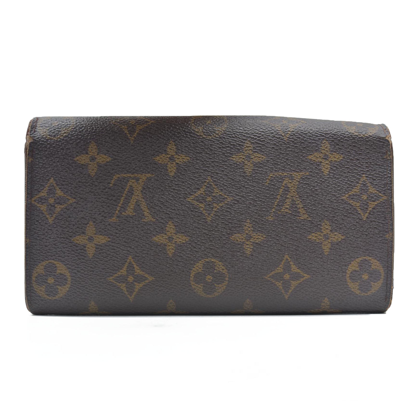 AUCTION $725 Louis Vuitton Monogram Sarah Wallet MI0096