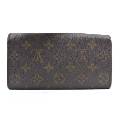 AUCTION $725 Louis Vuitton Monogram Sarah Wallet MI0096