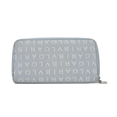 $840 Bvlgari  Canvas Continental Wallet CONSIGNMENT
