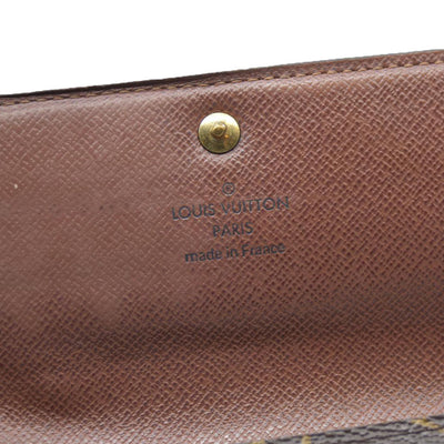 AUCTION $725 Louis Vuitton Monogram Sarah Wallet MI0096