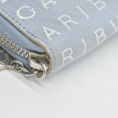 $840 Bvlgari  Canvas Continental Wallet CONSIGNMENT
