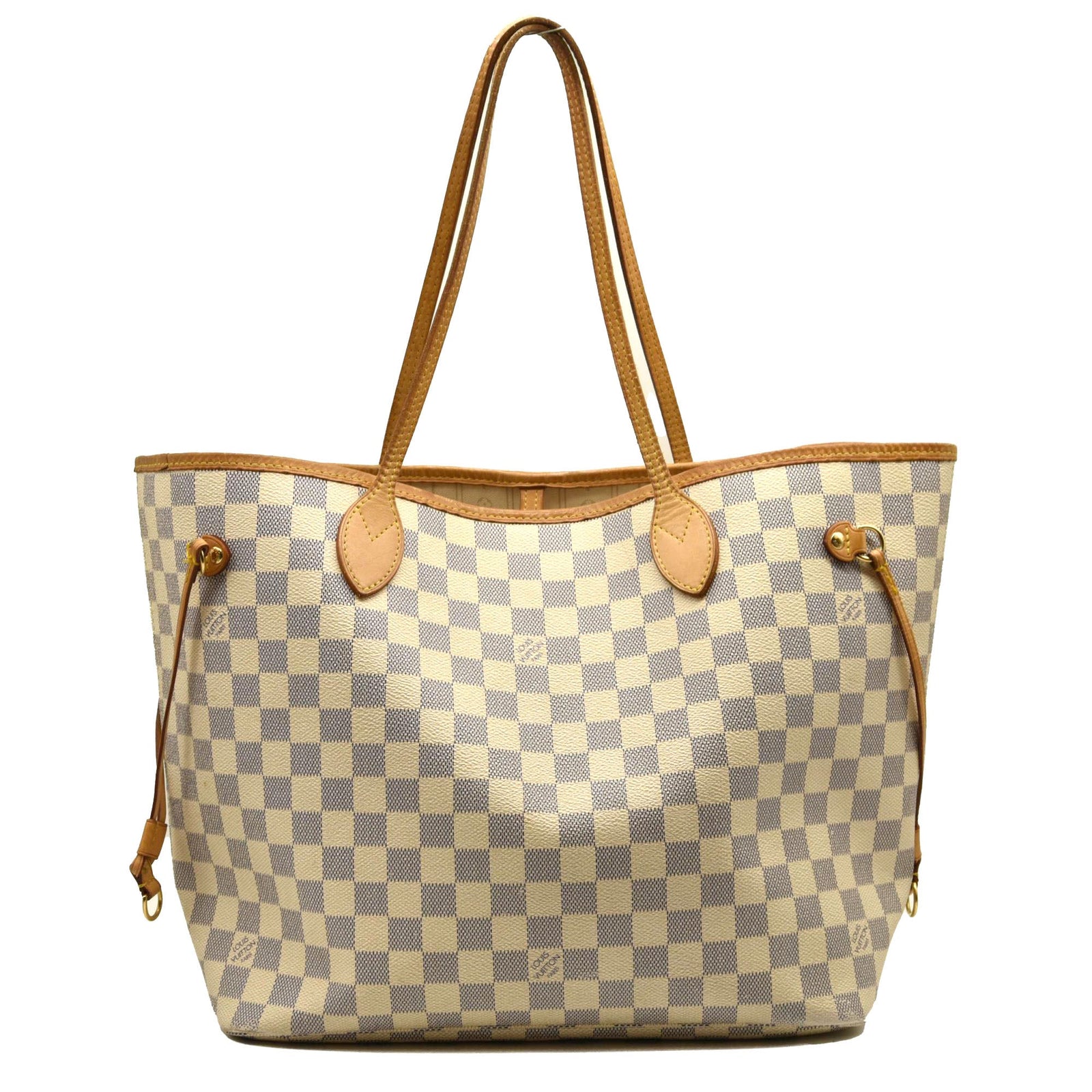 $2160 louis Vuitton Damier Azur Neverfull PM CONSIGNMENT