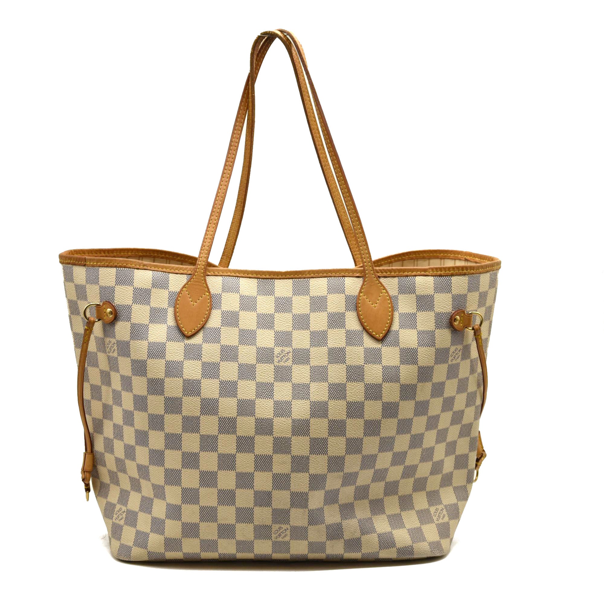 $2160 louis Vuitton Damier Azur Neverfull PM CONSIGNMENT