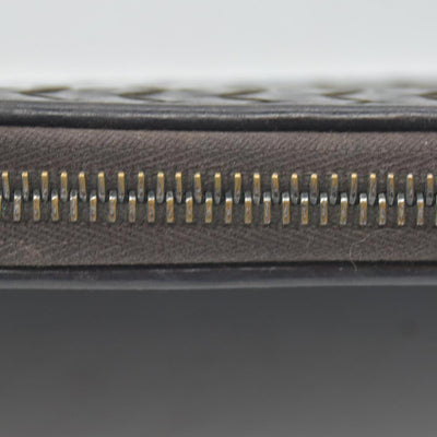 $1100 Bottega Veneta Nappa Intrecciato Zip Around Wallet CONSIGNMENT