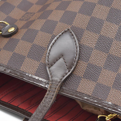 $2170 Louis Vuitton Damier Ebene Neverfull