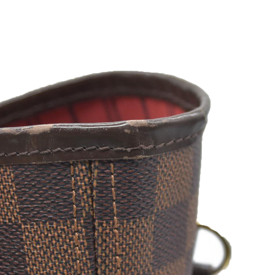 $2170 Louis Vuitton Damier Ebene Neverfull