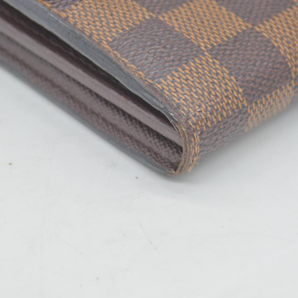 $775 Louis Vuitton Damier Ebene Sarah Wallet NM CONSIGNMENT