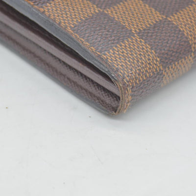 $775 Louis Vuitton Damier Ebene Sarah Wallet NM CONSIGNMENT
