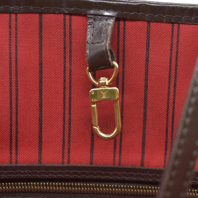 $2170 Louis Vuitton Damier Ebene Neverfull