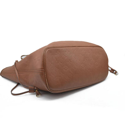 Louis Vuitton Empreinte Monogram Giant Neverfull MM Cognac