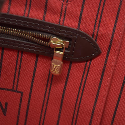 $2170 Louis Vuitton Damier Ebene Neverfull